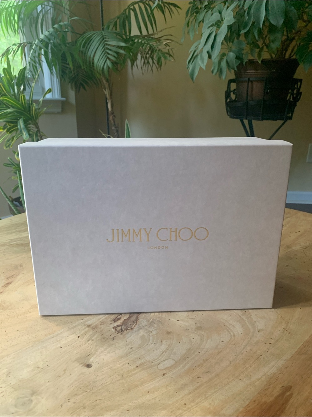 JIMMY CHOO Gift/Shoe Box with Silk Paper